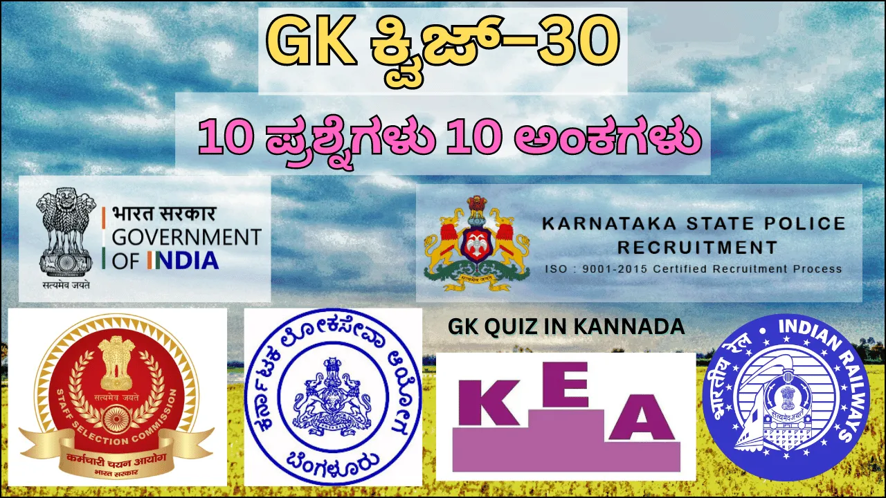 GK Quiz in Kannada-30