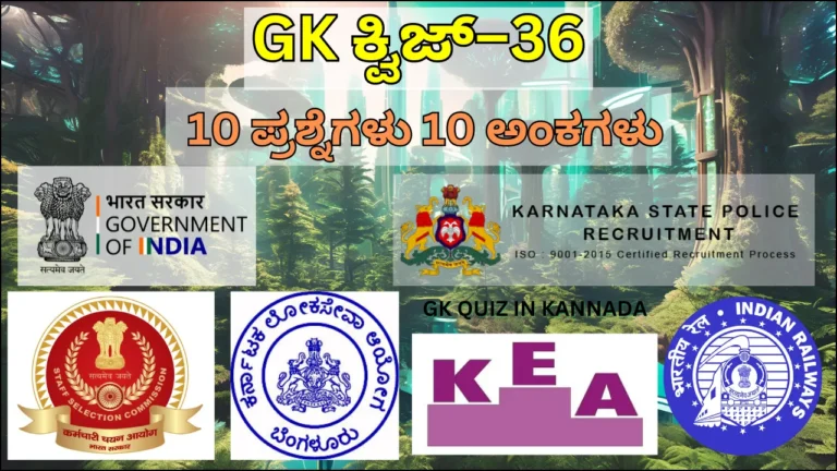 GK Quiz in Kannada-36